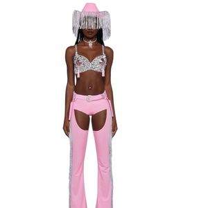 Space Pink Cowgirl Costume